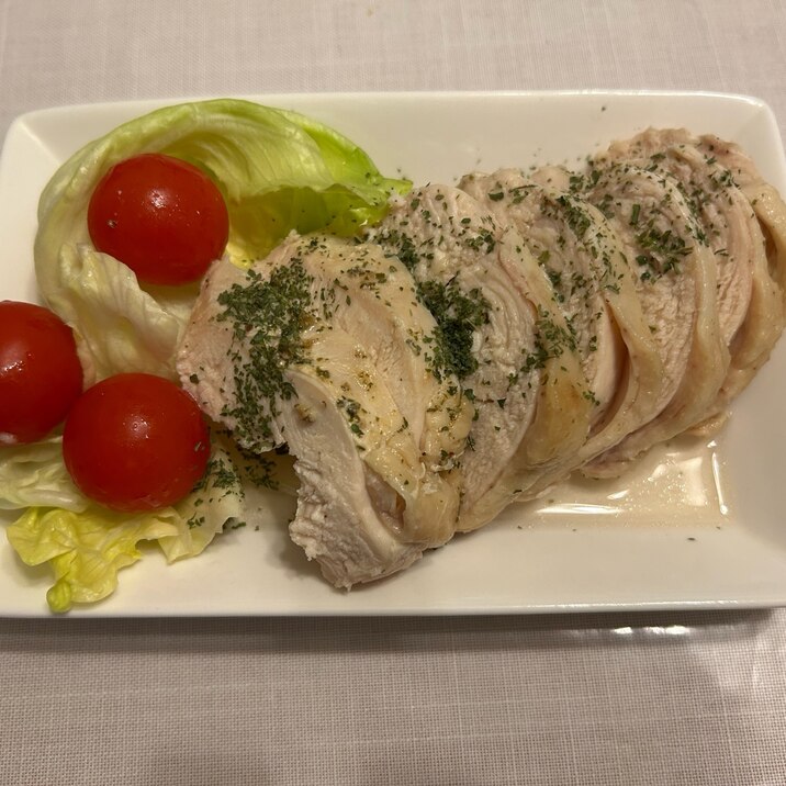 *アイラップで簡単サラダチキン*